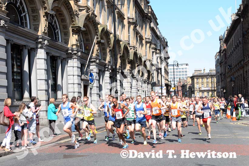 Start of the Blaydon Races, June 9th.